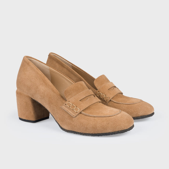 Del Carlo CURIE 11064 - Mid-heel Leather Pumps - Del Carlo