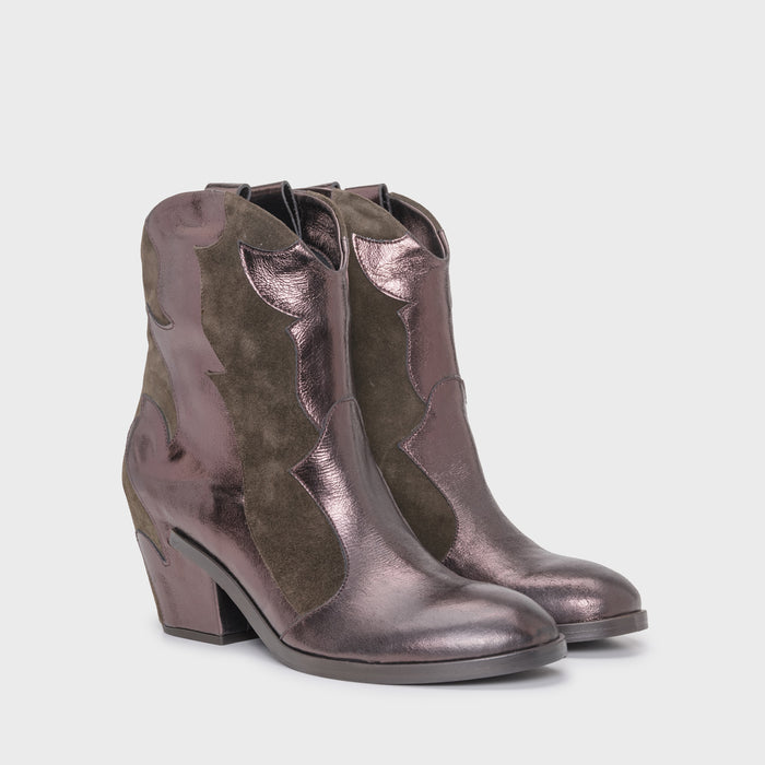 Del Carlo DALLAS 11608-Western-inspired Ankle Boots