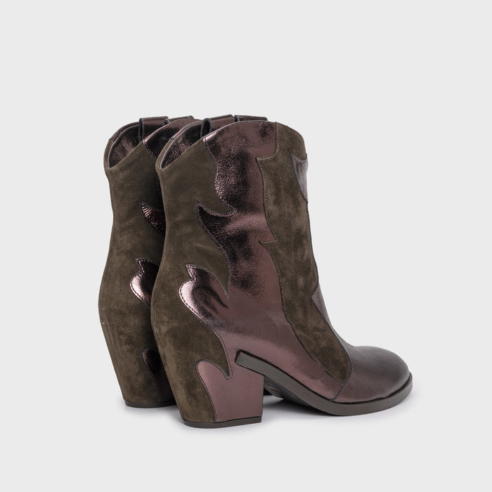Del Carlo DALLAS 11608-Western-inspired Ankle Boots