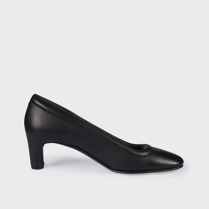 del carlo AREN 10905 - Black leather pumps - Del Carlo