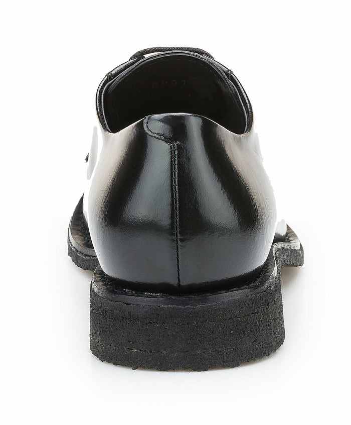 Del Carlo CATT 10801-Flat Lace-up Shoe In Leather