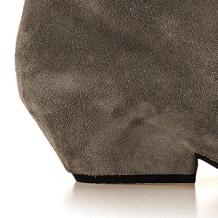 Del Carlo CRIO 10612-Texan Grey Suede Boots