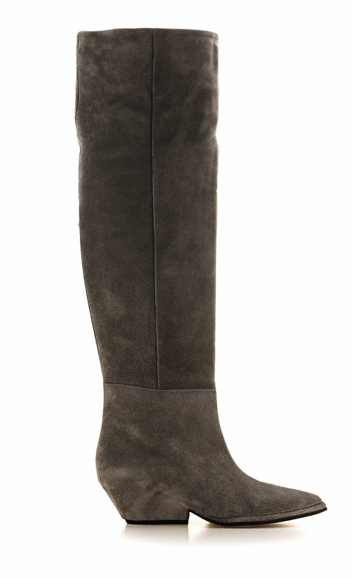 del carlo CRIO 10612-Texan grey suede boots del carlo CRIO 10612-Texan grey suede boots