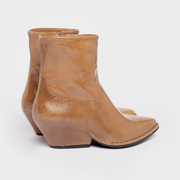 Del Carlo CRIO 10807-Texan Leather Ankle Boots