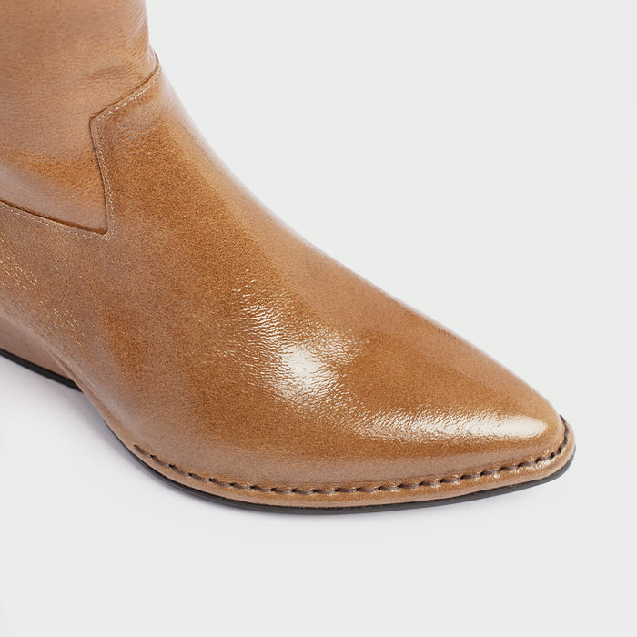 Del Carlo CRIO 10807-Texan Leather Ankle Boots