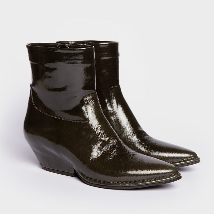 Del Carlo CRIO 10807-Texan Leather Ankle Boots
