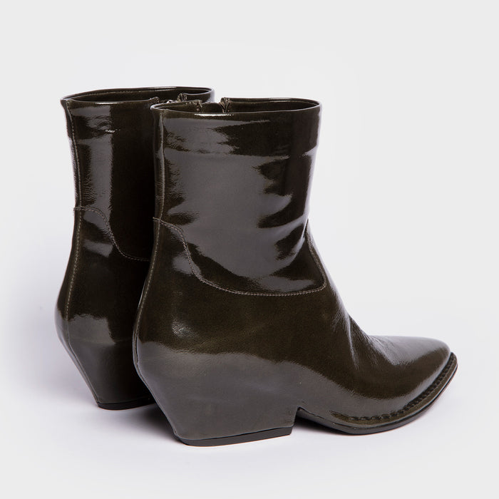 Del Carlo CRIO 10807-Texan Leather Ankle Boots