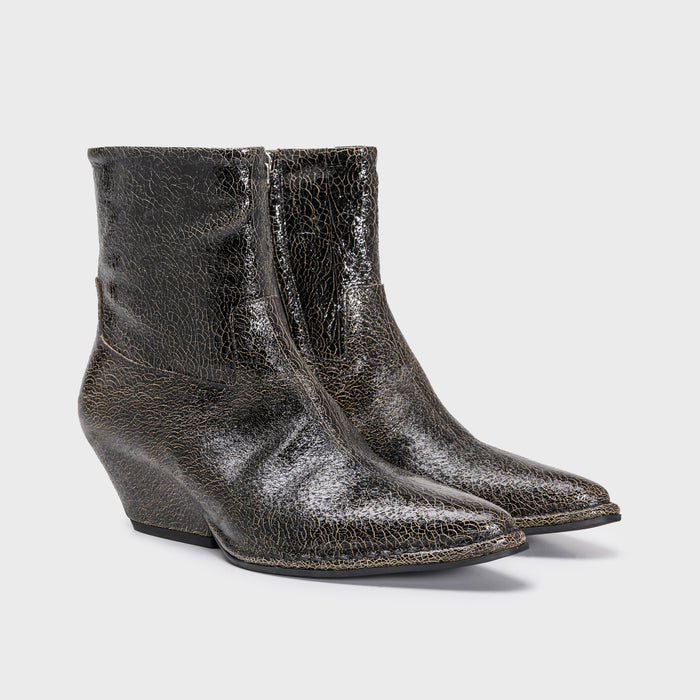 Del Carlo CRIO 10807-Texan Leather Ankle Boots
