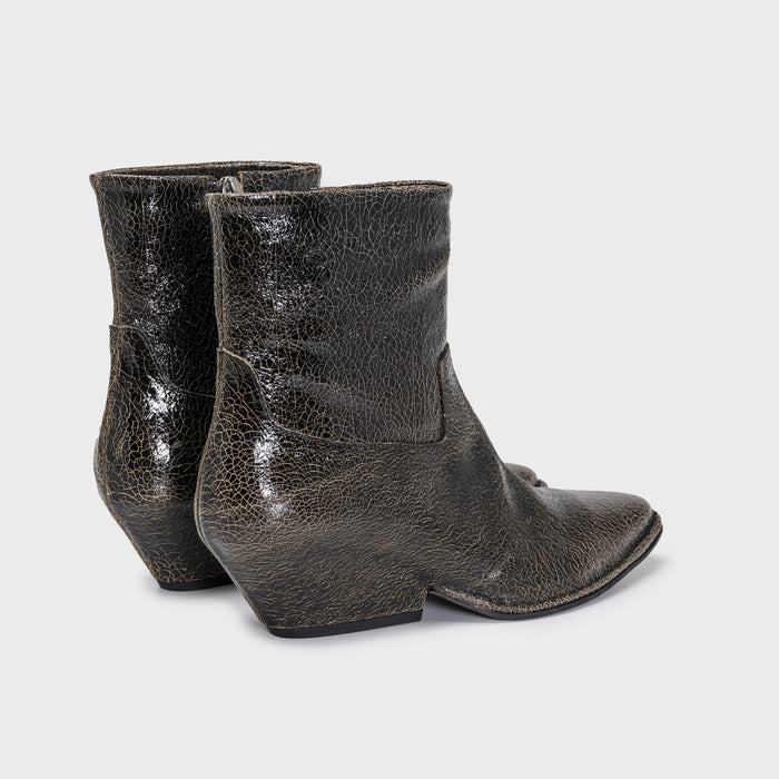 Del Carlo CRIO 10807-Texan Leather Ankle Boots