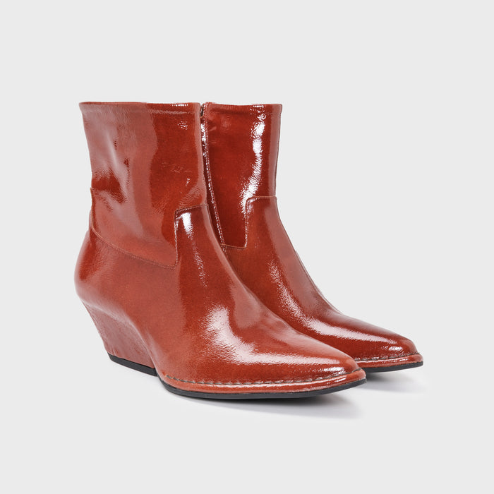 Del Carlo CRIO 10807-Texan Leather Ankle Boots