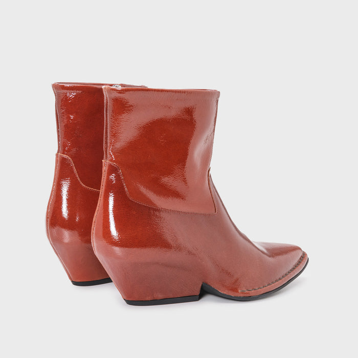 Del Carlo CRIO 10807-Texan Leather Ankle Boots