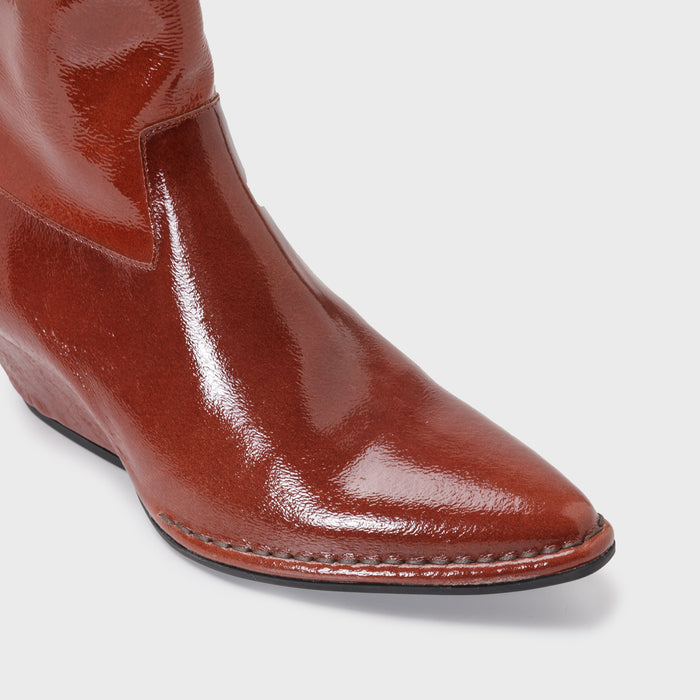 Del Carlo CRIO 10807-Texan Leather Ankle Boots