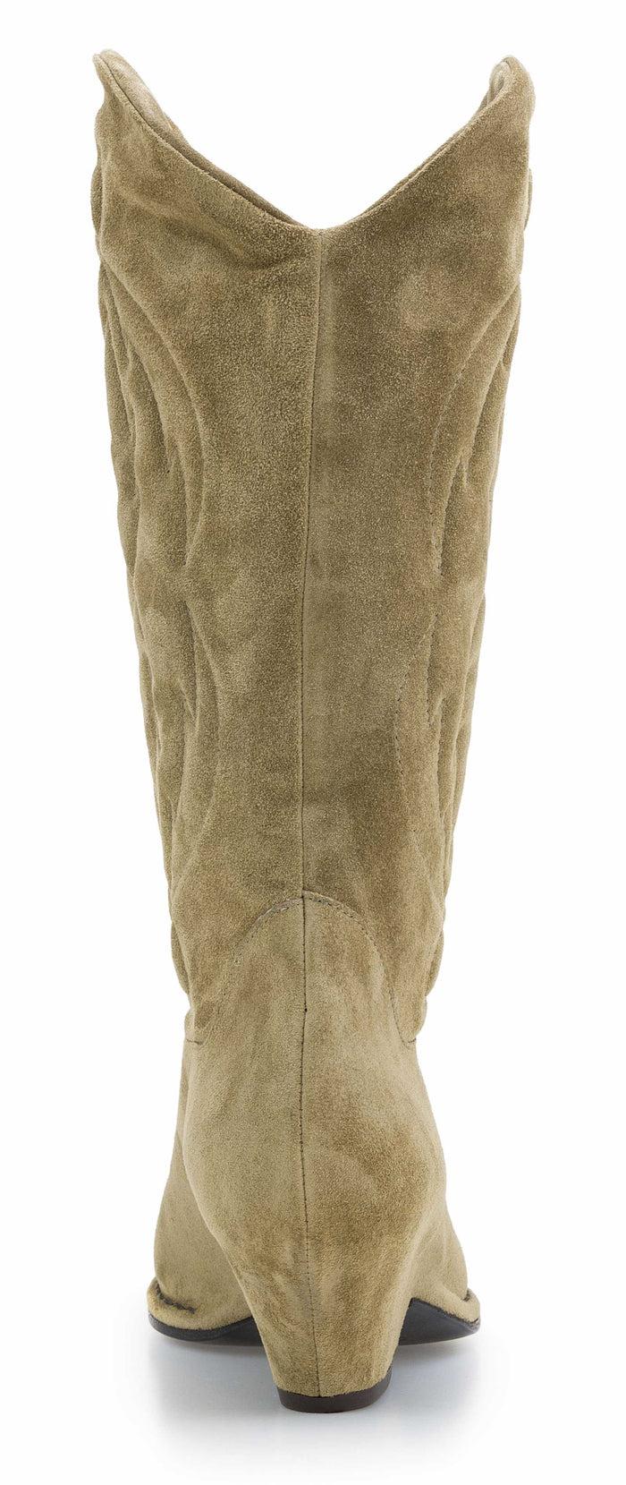 Del Carlo CRIO 10808 - Texan Suede Boots - Del Carlo