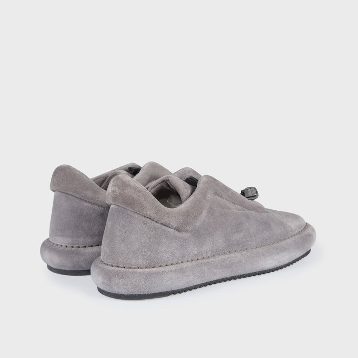 Del Carlo DOUX 10844 - Grey Suede Sneakers - Del Carlo