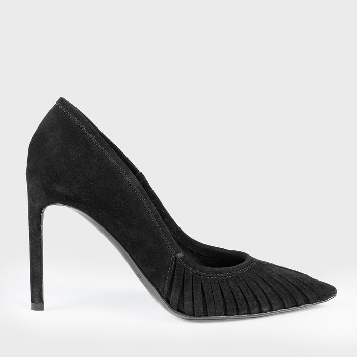 del carlo FARA 11227 - Black suede pumps - Del Carlo
