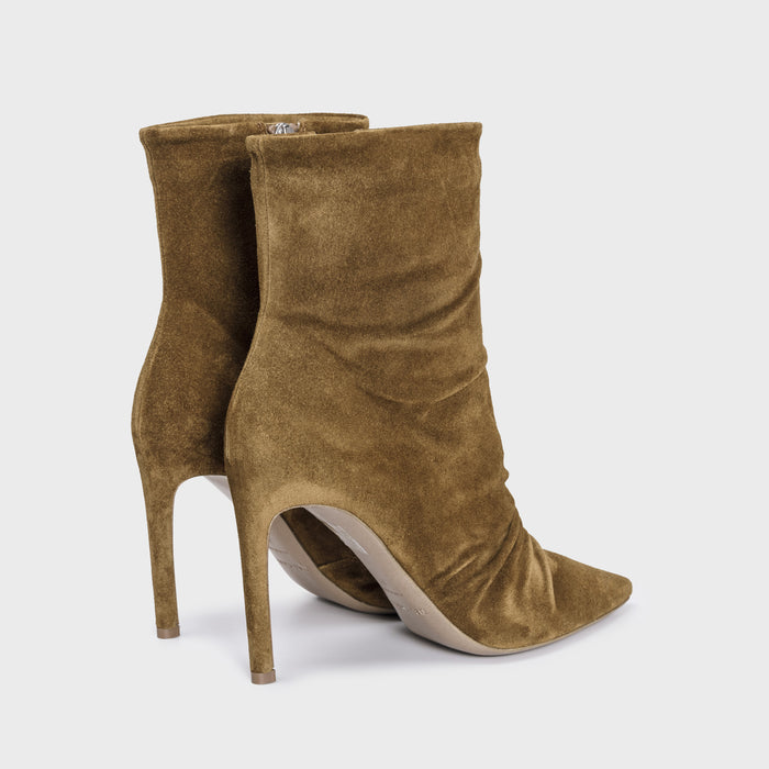 Del Carlo FARA 11633-Supple Suede Ankle Boots