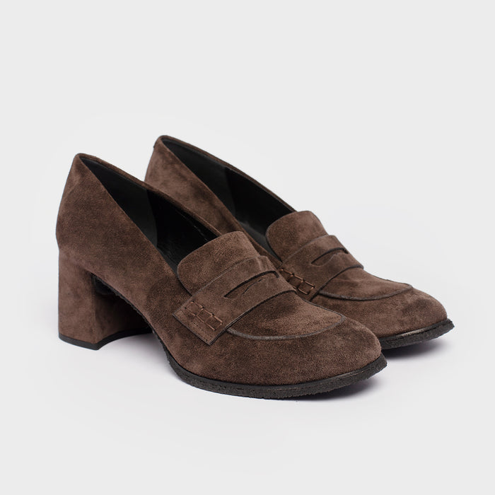 Del Carlo HOLLY 11410-Block Heel Loafers