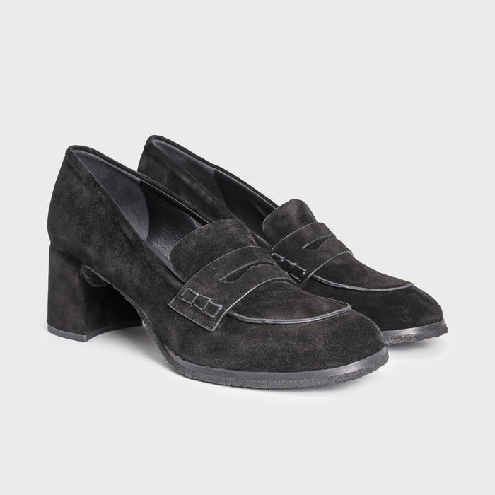 Del Carlo HOLLY 11410-Block Heel Loafers
