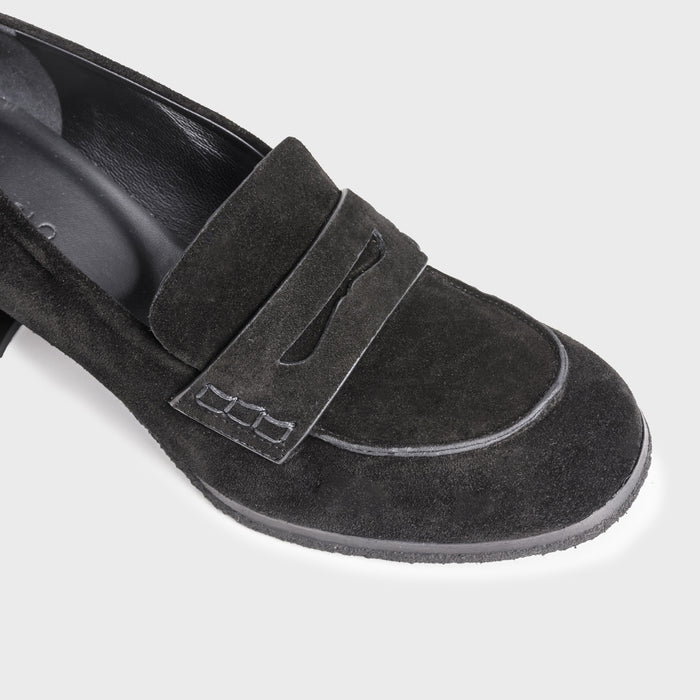 Del Carlo HOLLY 11410-Block Heel Loafers