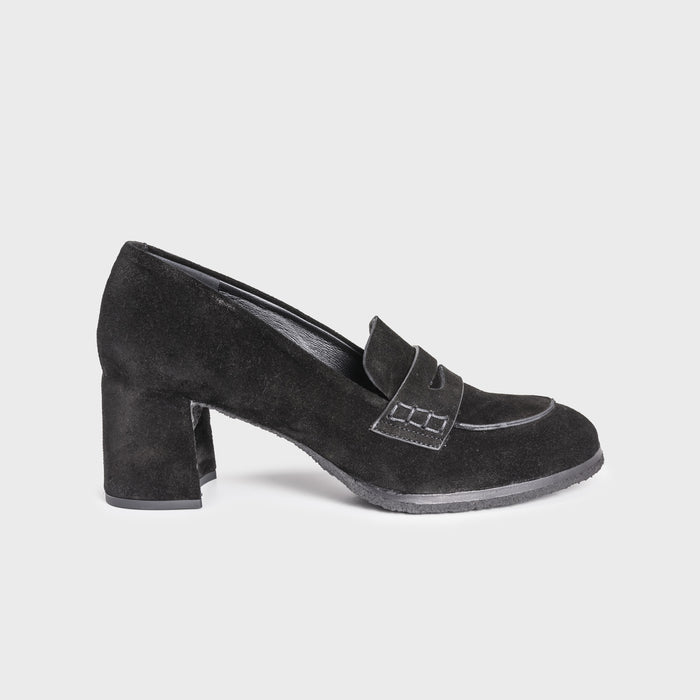 del carlo HOLLY 11410-Block heel loafers