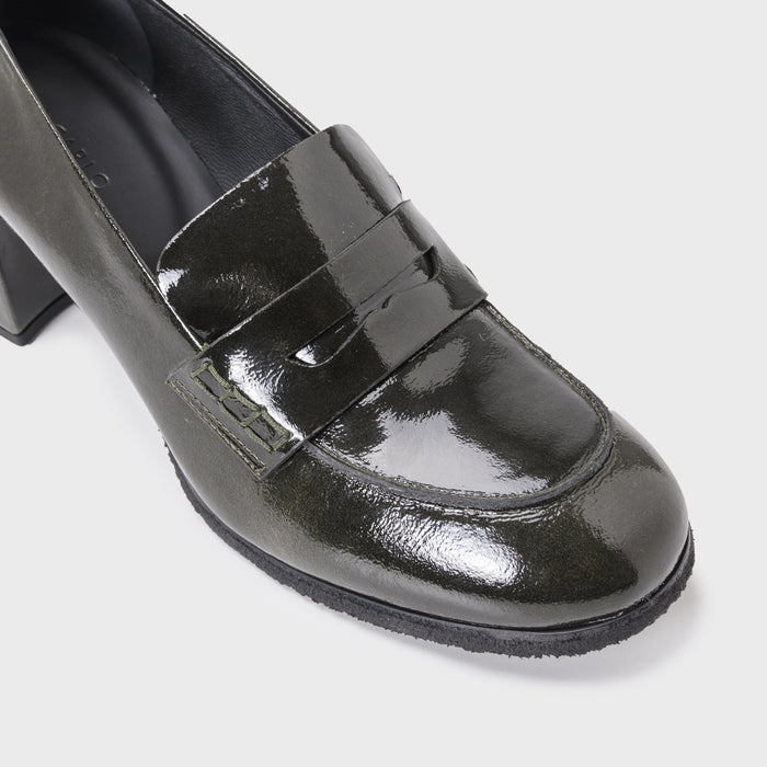 Del Carlo HOLLY 11410-Block Heel Loafers