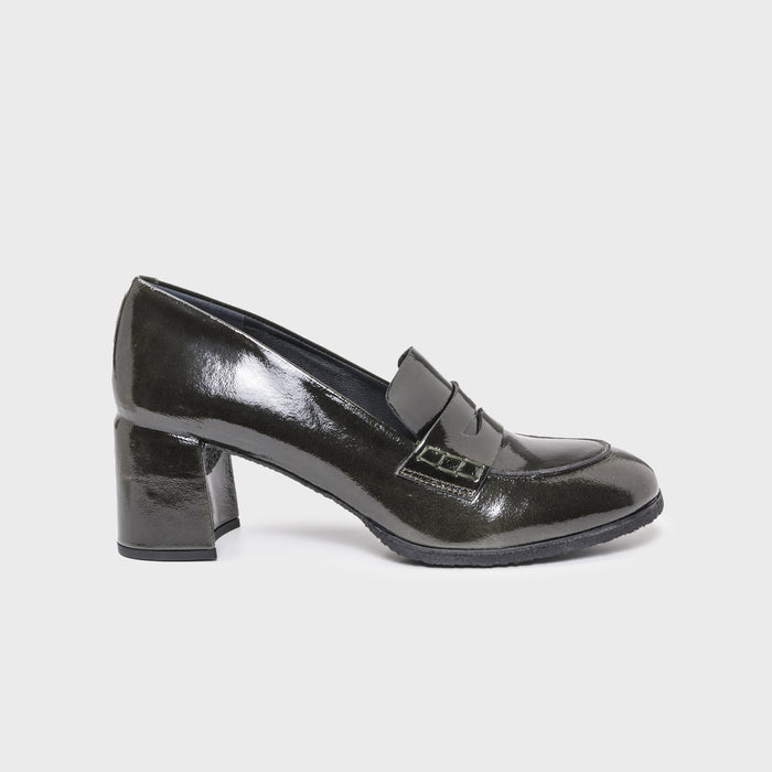 del carlo HOLLY 11410-Block heel loafers