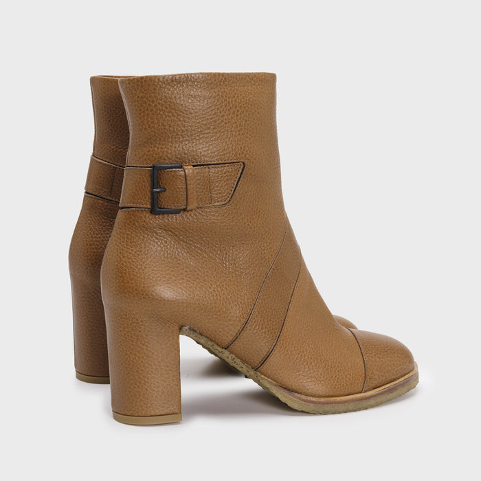 Del Carlo INYO 11623-High Block Heel Ankle Boots