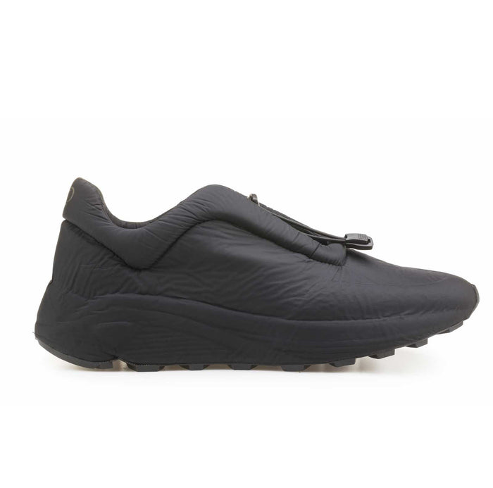 del carlo MATRIX 506 - Men black nylon sneakers