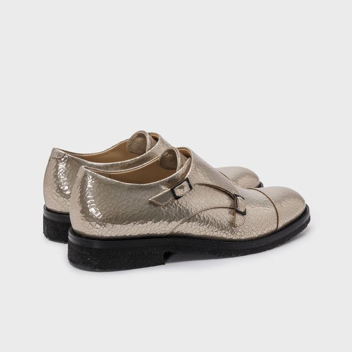 Del Carlo NAKA 11600-Flat Shoes In Bright Leather