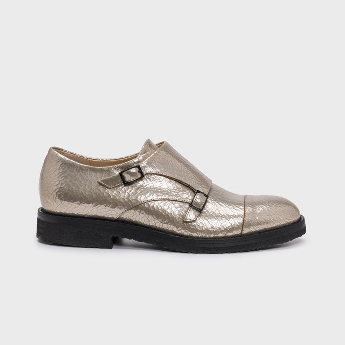 del carlo NAKA 11600-Flat shoes in bright leather