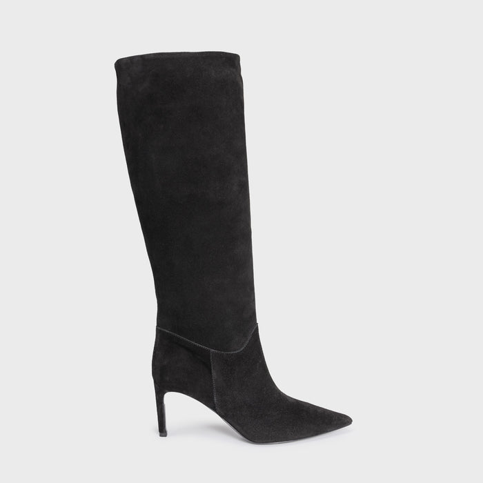 del carlo NEX 11422-Stiletto heel suede boots