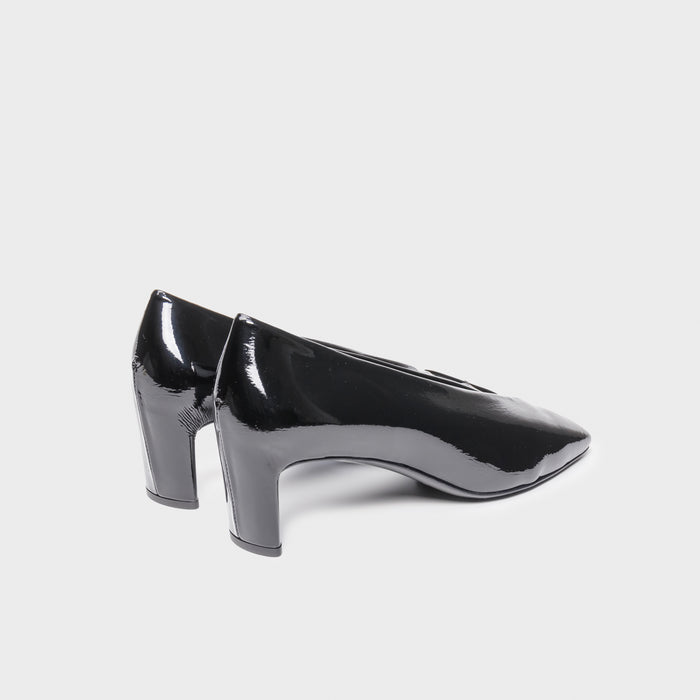 Del Carlo DENIS 11818 - Midi-heeled Pumps With Square Toe - DEL CARLO