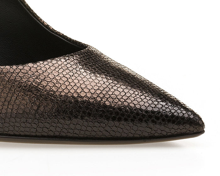 Del Carlo FARA 10911 - Stiletto Heel Bronze Pumps - Del Carlo