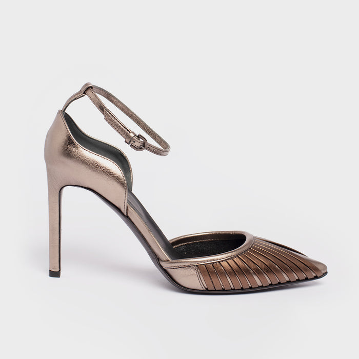 del carlo FARA 11228 - Laminated leather pumps - Del Carlo