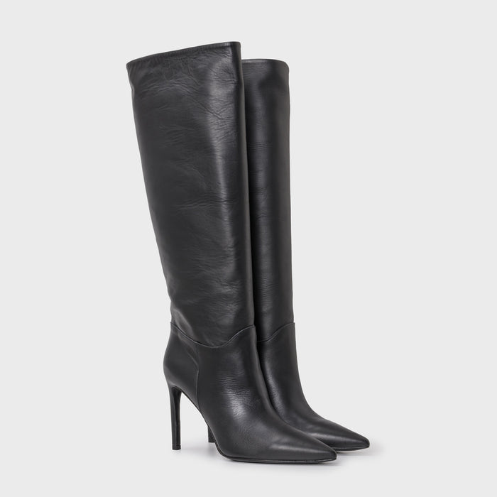 Del Carlo FARA 11436 - Stiletto Heel Knee-high Boots - Del Carlo