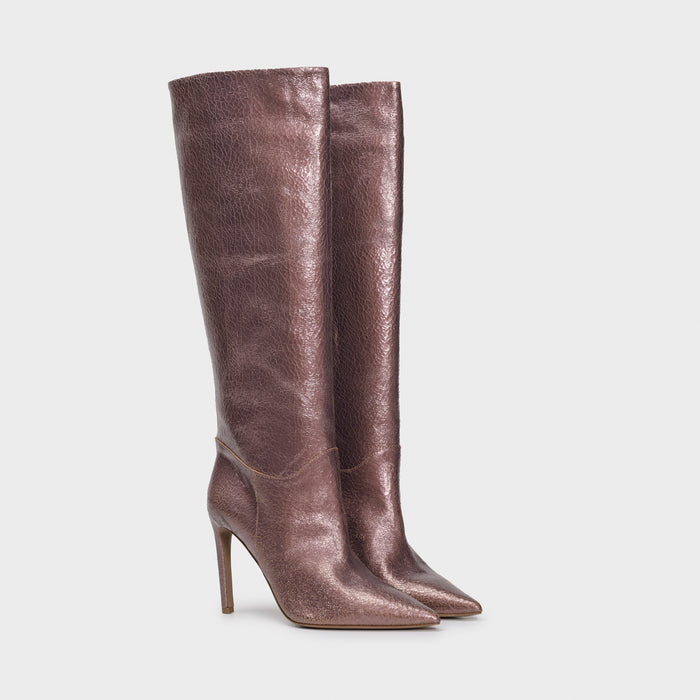Del Carlo FARA 11436 - Stiletto Heel Knee-high Boots - Del Carlo