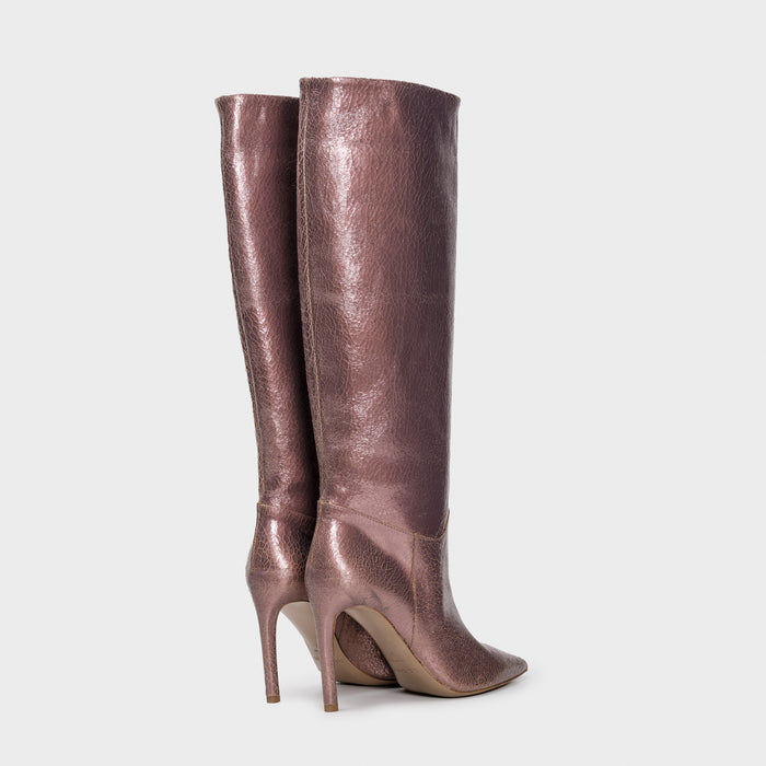 Del Carlo FARA 11436 - Stiletto Heel Knee-high Boots - Del Carlo