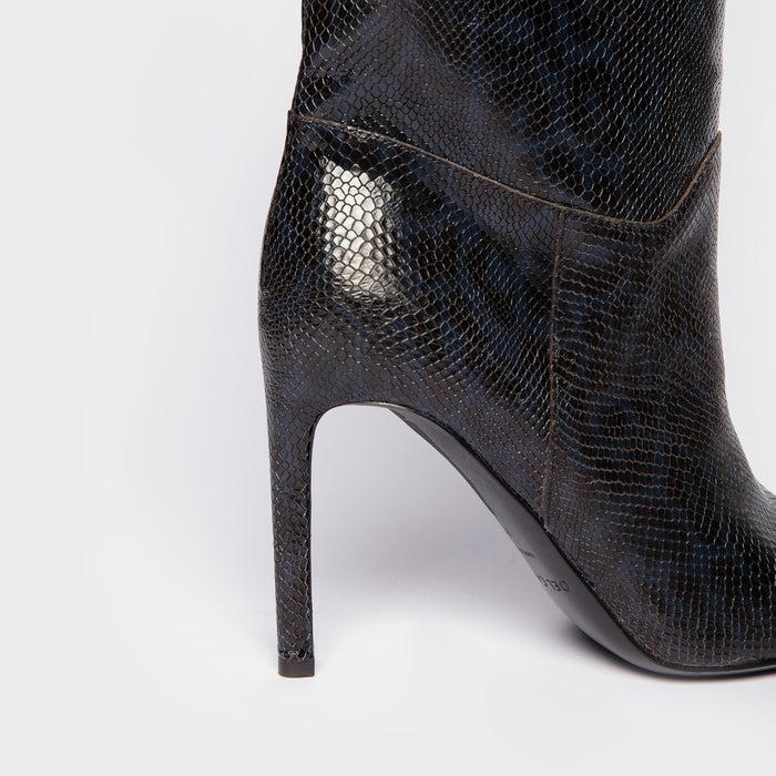 Del Carlo FARA 11436 - Stiletto Heel Knee-high Boots - Del Carlo