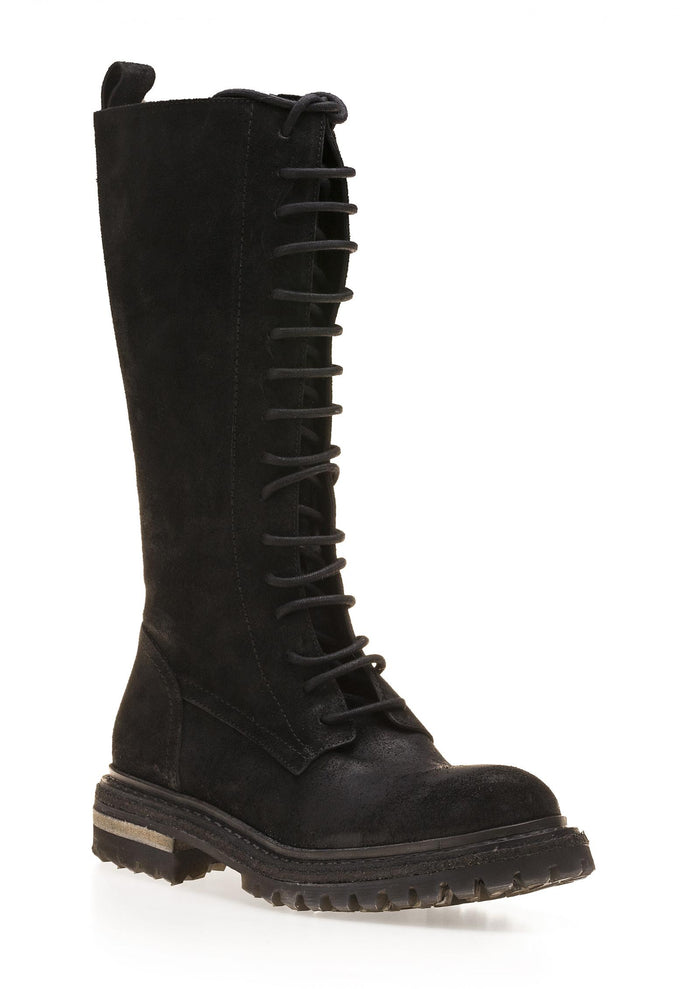 Del Carlo HEKLA 11008 - Lace-up Suede Boots - Del Carlo