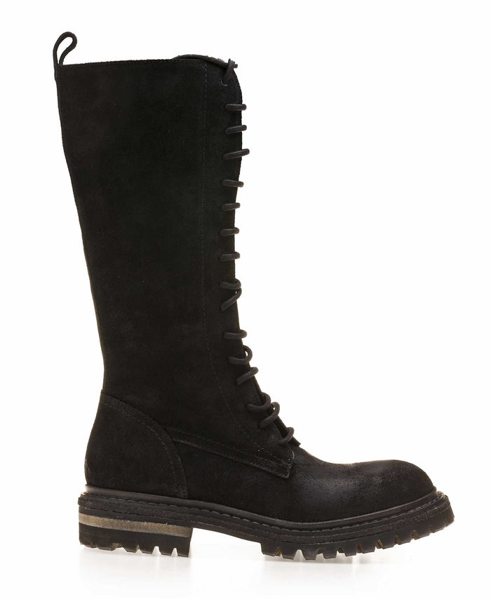 del carlo HEKLA 11008 - Lace-up suede boots - Del Carlo