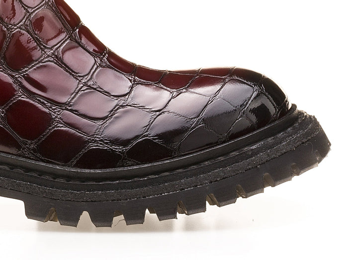 Del Carlo HEKLA 11009 - Printed Degradè Leather Boots - Del Carlo