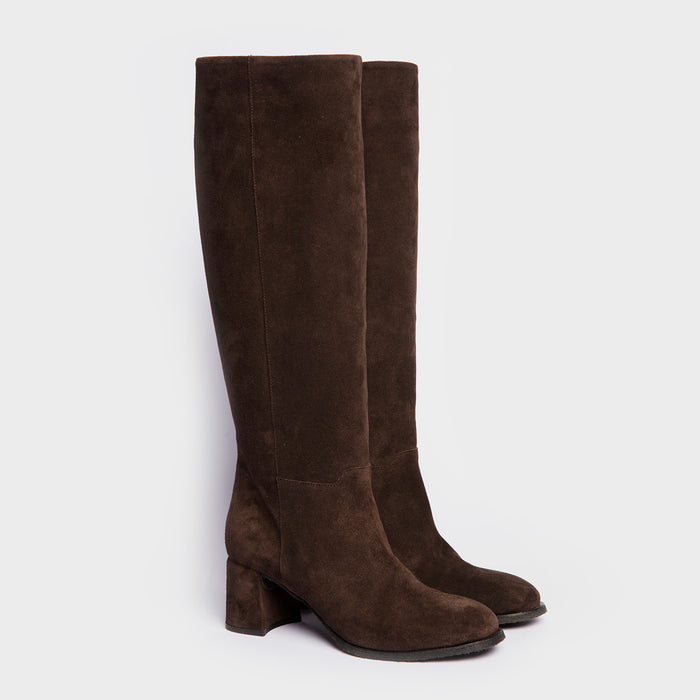Del Carlo HOLLY 11413 - Knee-high Suede Boots - Del Carlo