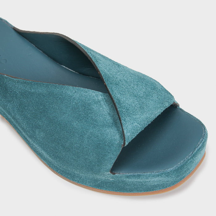 Del Carlo HORUS 11729 - Mules With Platform In Suede - Del Carlo