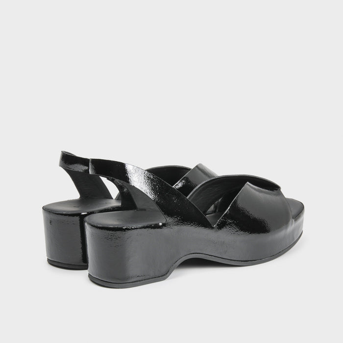 Del Carlo HORUS 11730 - Sandals With Platform In Leather - Del Carlo