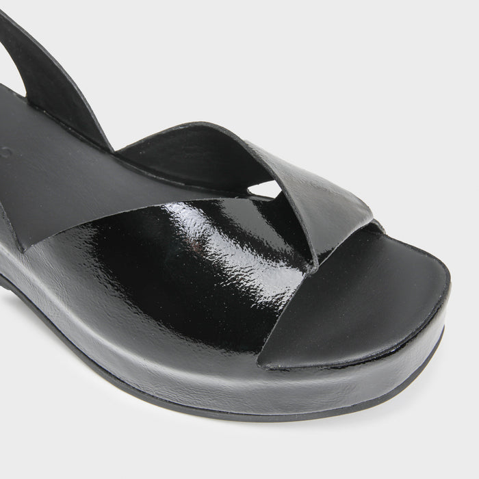 Del Carlo HORUS 11730 - Sandals With Platform In Leather - Del Carlo