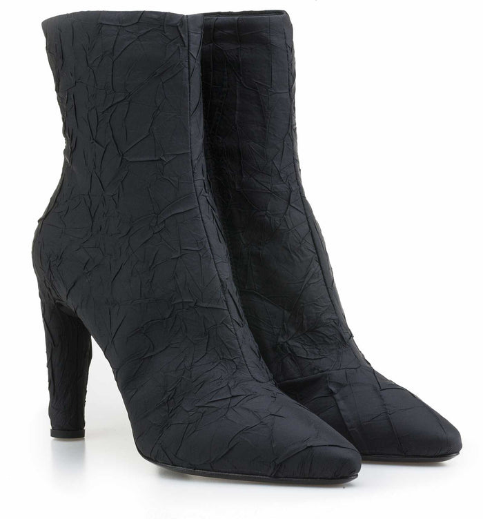 Del Carlo IOKE 10843 - High Heel Fabric Ankle Boots - Del Carlo