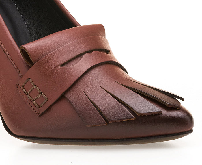 Del Carlo IOKE 11043 - Degradè Leather High-heel Pumps - Del Carlo