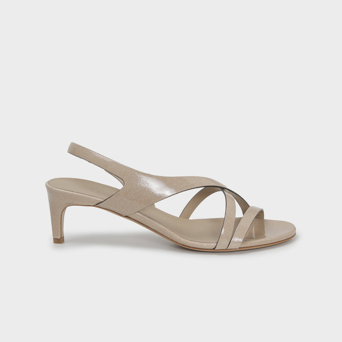 del carlo IRIDE 11920 - Mid-heel sandals with strappy upper - Del Carlo