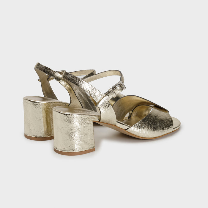 Del Carlo JULIA 11917 - Block-heeled Sandals With Ankle Strap - Del Carlo