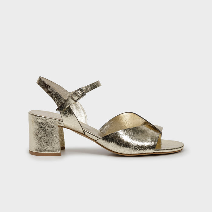 del carlo JULIA 11917 - Block-heeled sandals with ankle strap - Del Carlo
